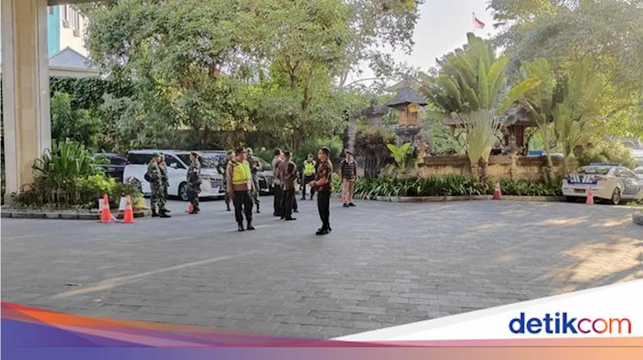 Trans Resort Seminyak Dijaga Ketat Jelang Debat Pilbup Badung, Aparat Siaga