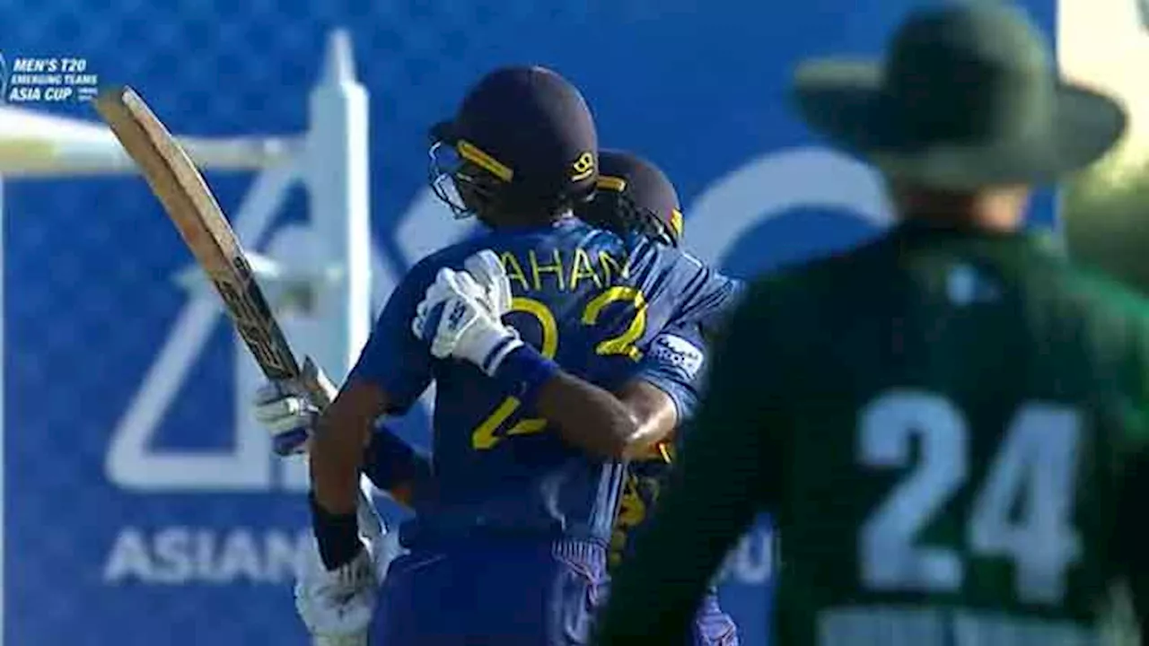 Sri Lank A thump Pakistan in Emerging Teams T20 Asia Cup semi-final