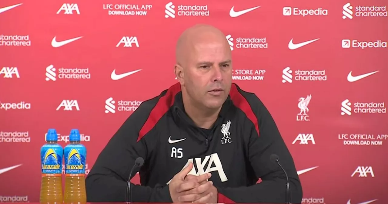 Arne Slot press conference LIVE - Diogo Jota injury update and Liverpool news ahead of Arsenal