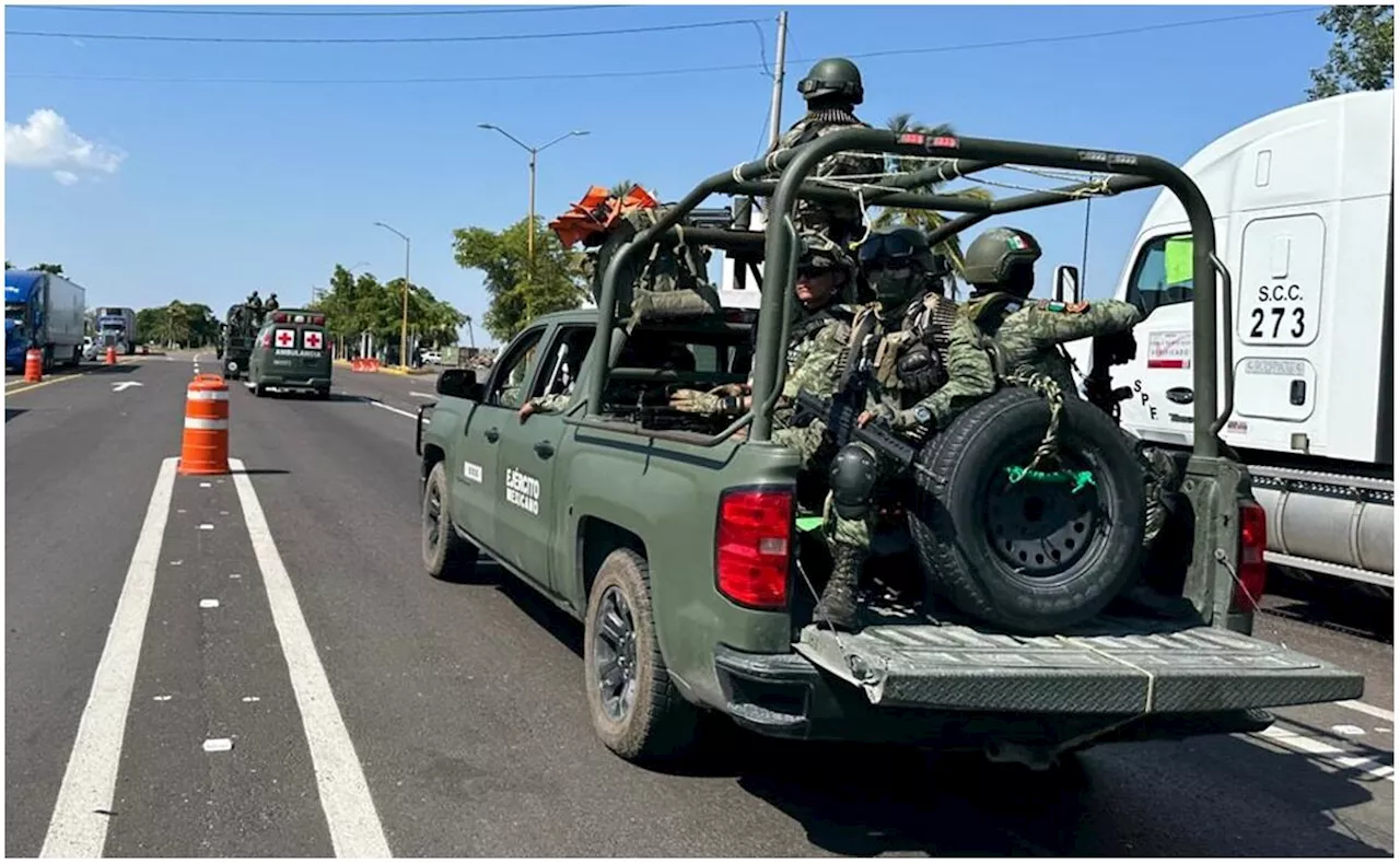 Mueren 16 en enfrentamiento, 14 criminales y 2 policías en Tecpan, Guerrero; hay 11 detenidos