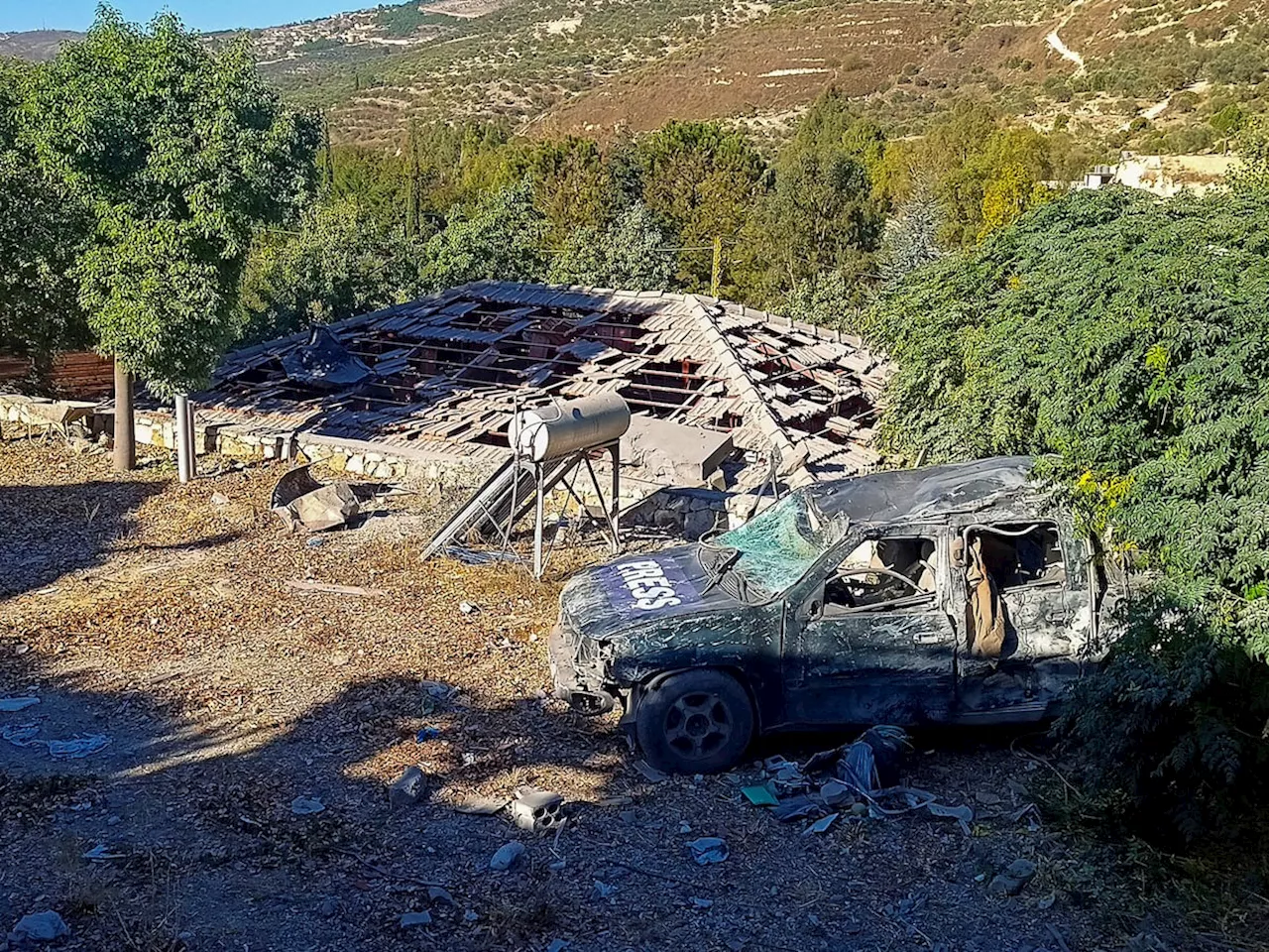 Israel mata mientras dormían a tres periodistas de medios afines a Hezbolá