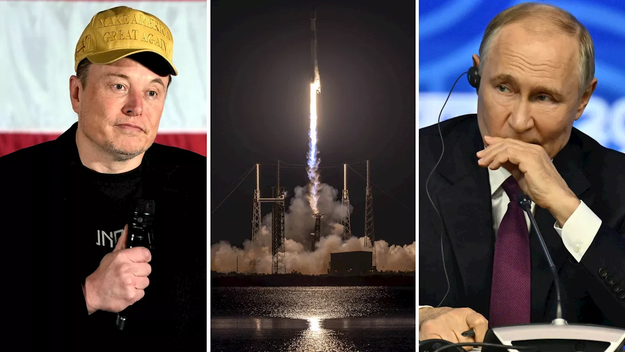 Källor: Elon Musk i kontakt med Putin