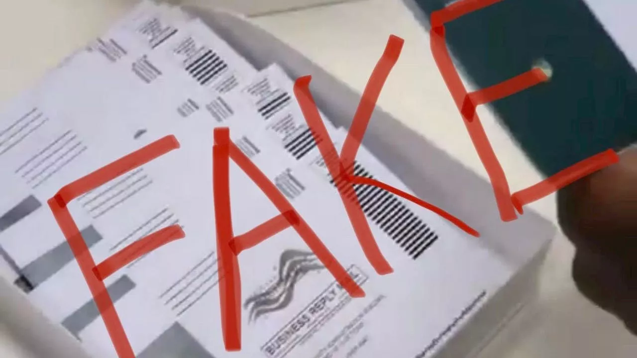 Video showing Pennsylvania ballots being ripped up is fake, officials say