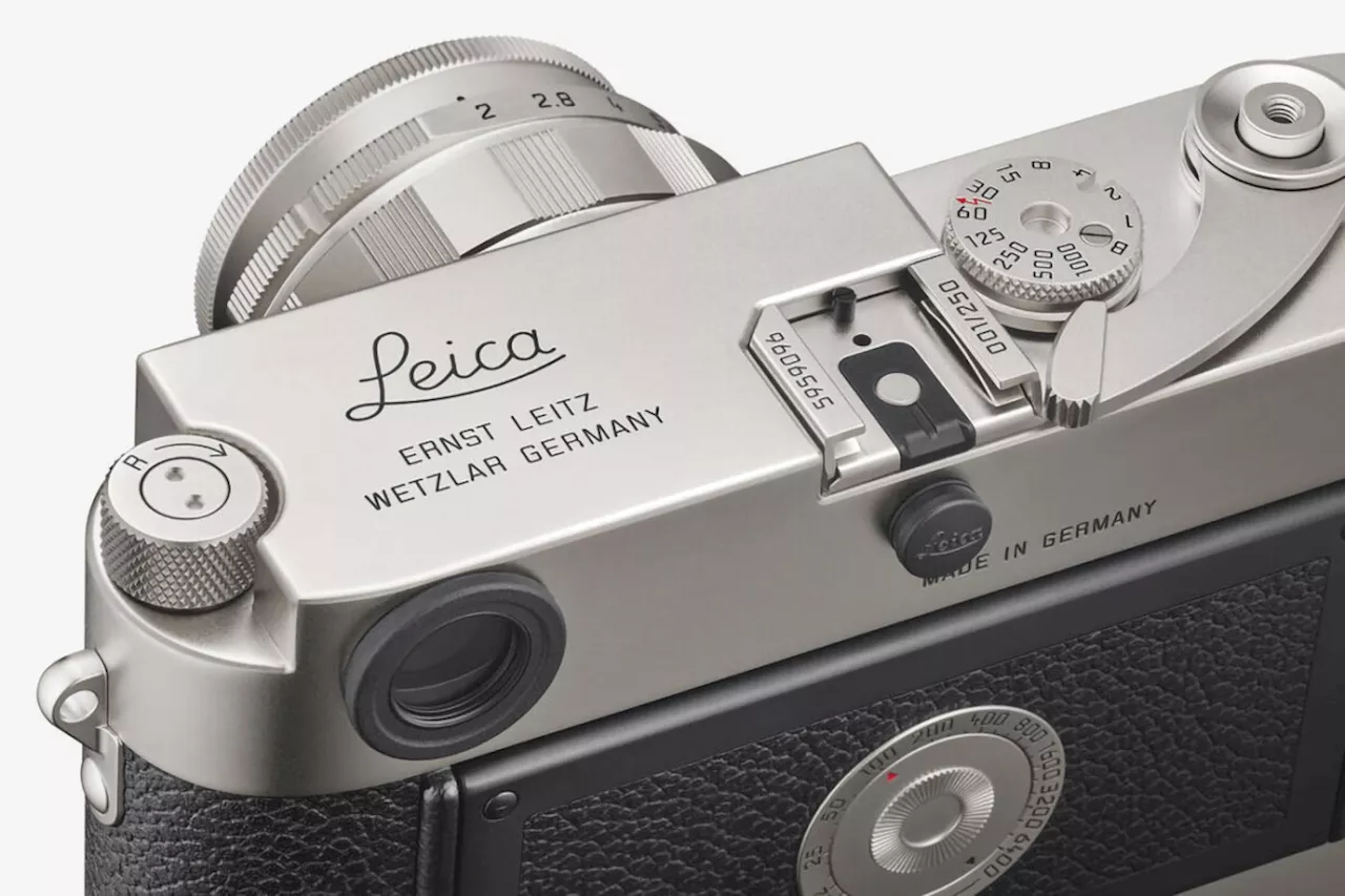 Leica lance un appareil photo argentique au doux prix de 22 500 euros