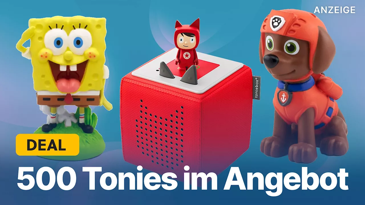 Toniebox & Tonie-Figuren im Angebot: Jetzt über 500 Deals im großen MediaMarkt-Sale sichern!