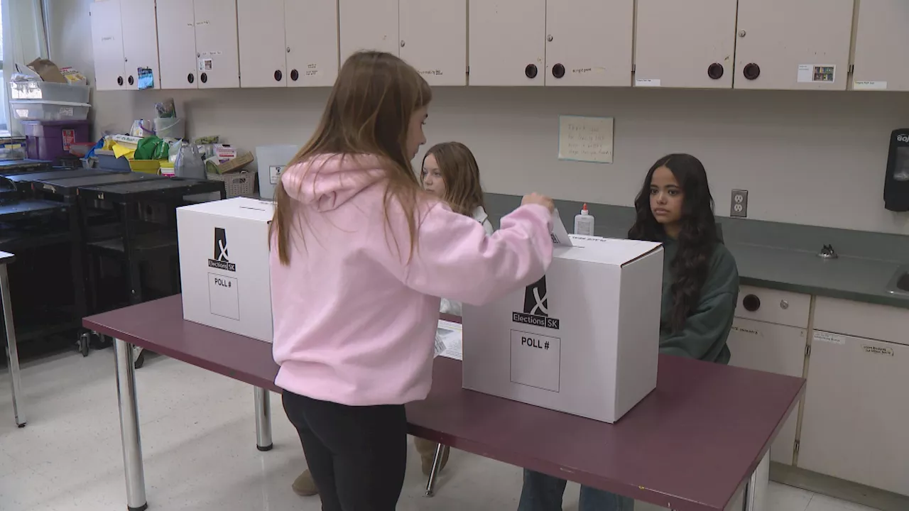 Saskatchewan students to cast their votes in mock provincial election