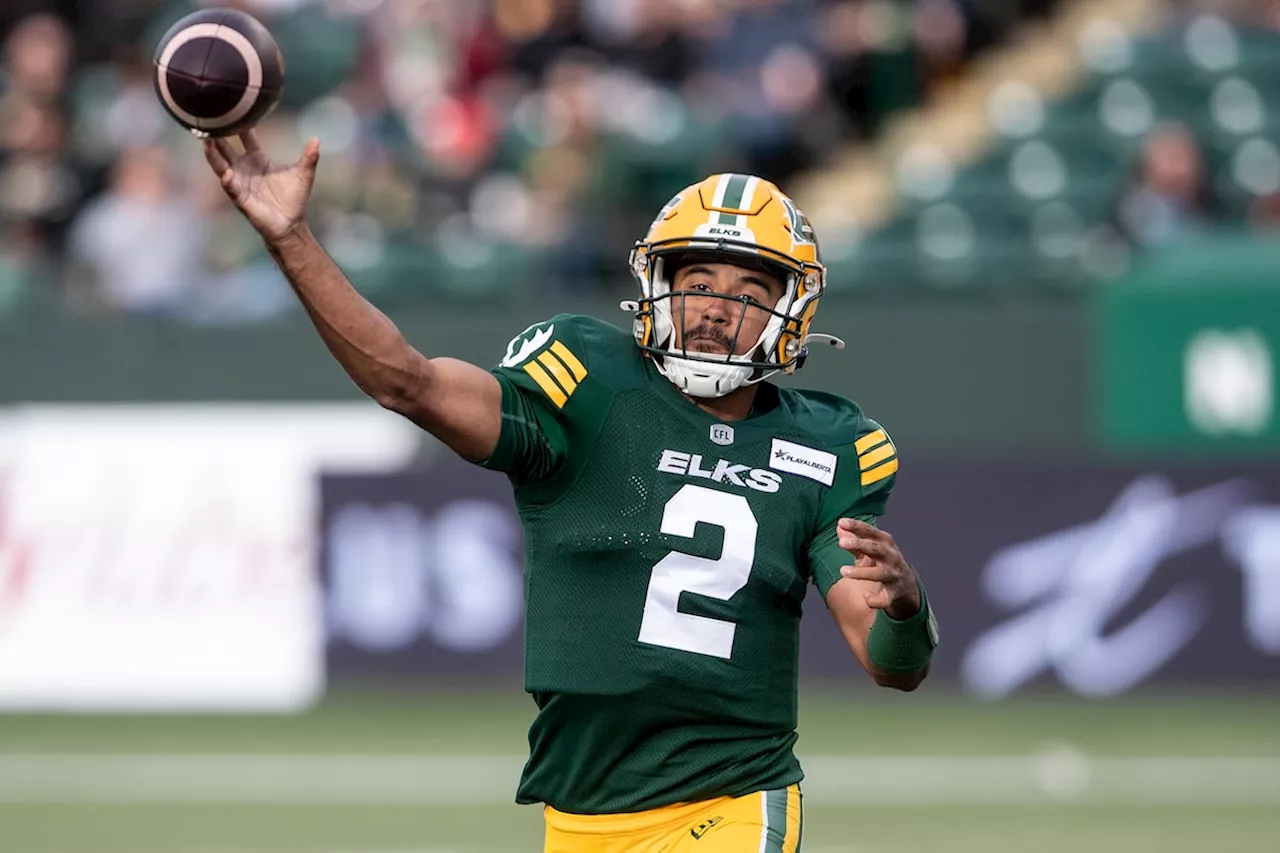 Questions about QB Tre Ford’s future in Edmonton surface as Elks close out CFL season