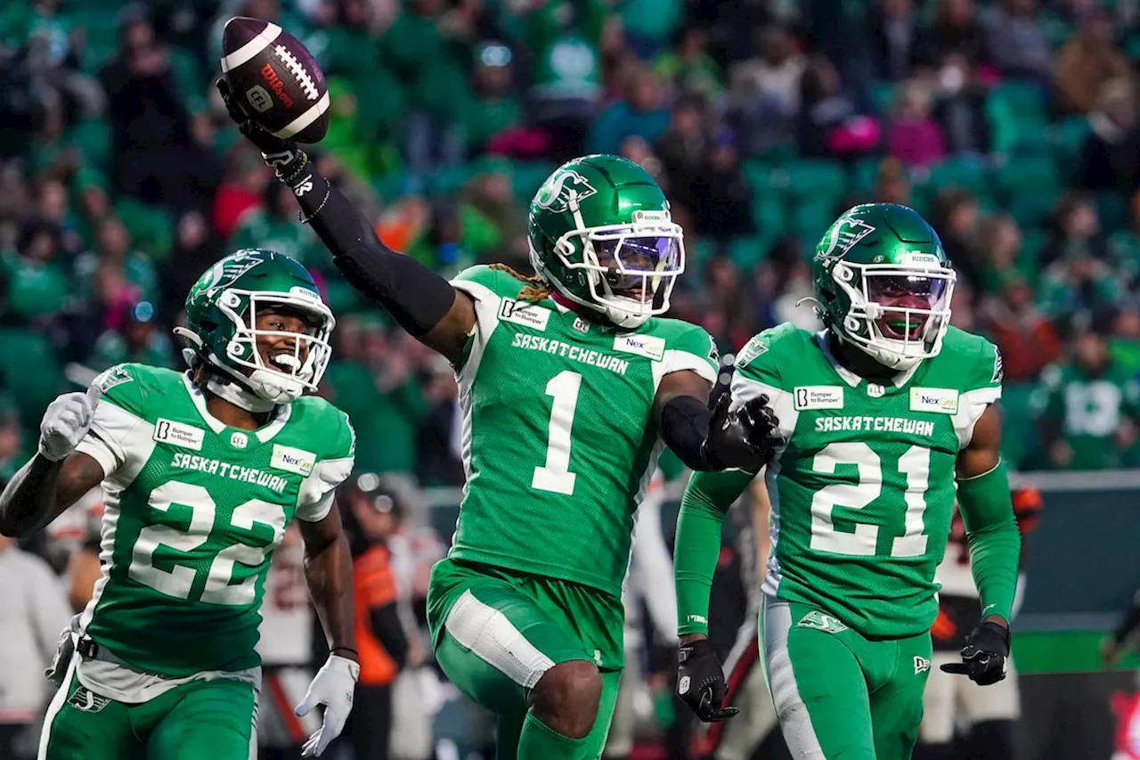 Riders hope first in West Division is still in play when they host Stampeders