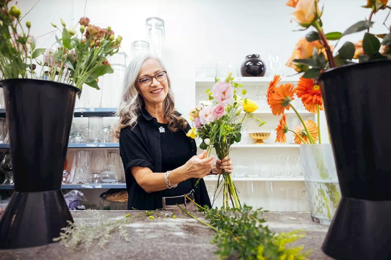 This former bank executive found happiness in a flower shop