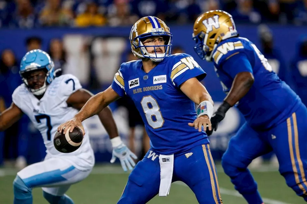 Bombers look to clinch West title against East-champion Alouettes