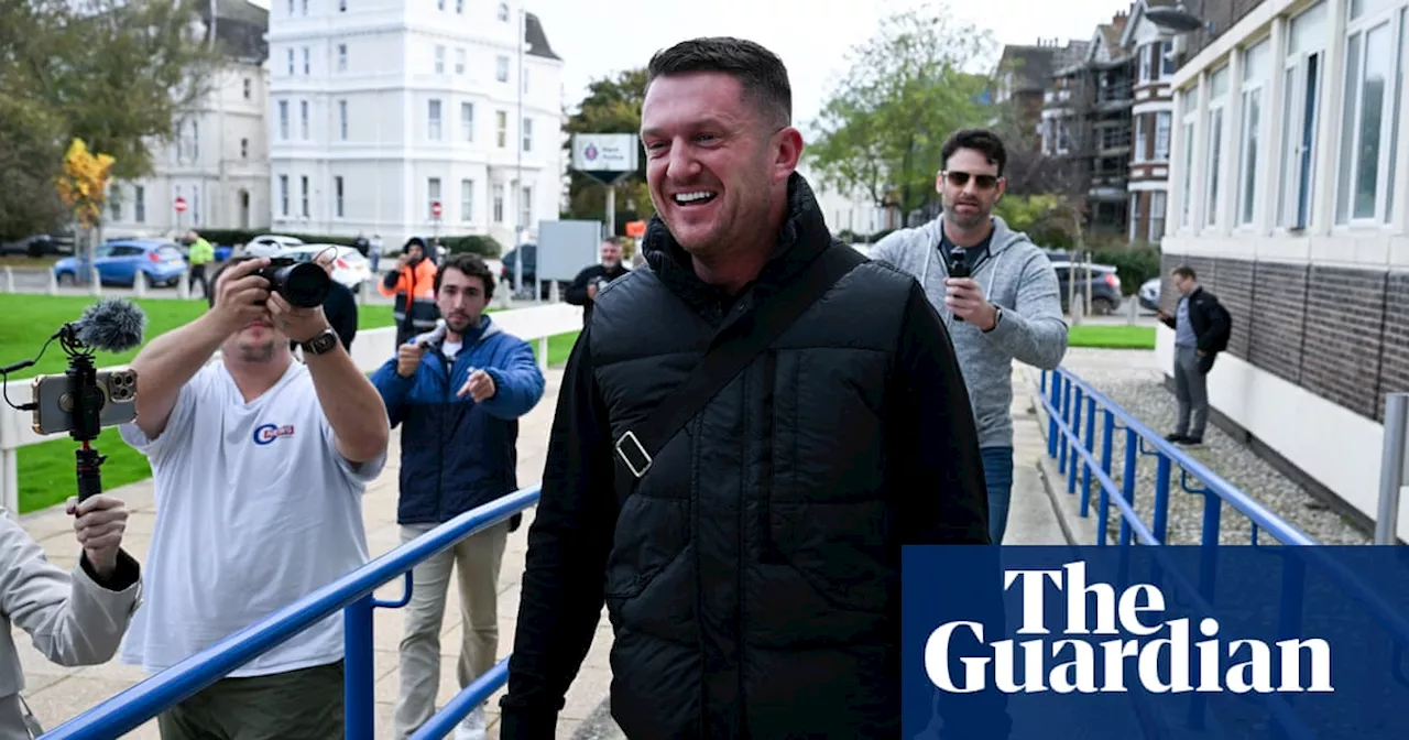 Tommy Robinson charged under Terrorism Act ahead of far-right march in London