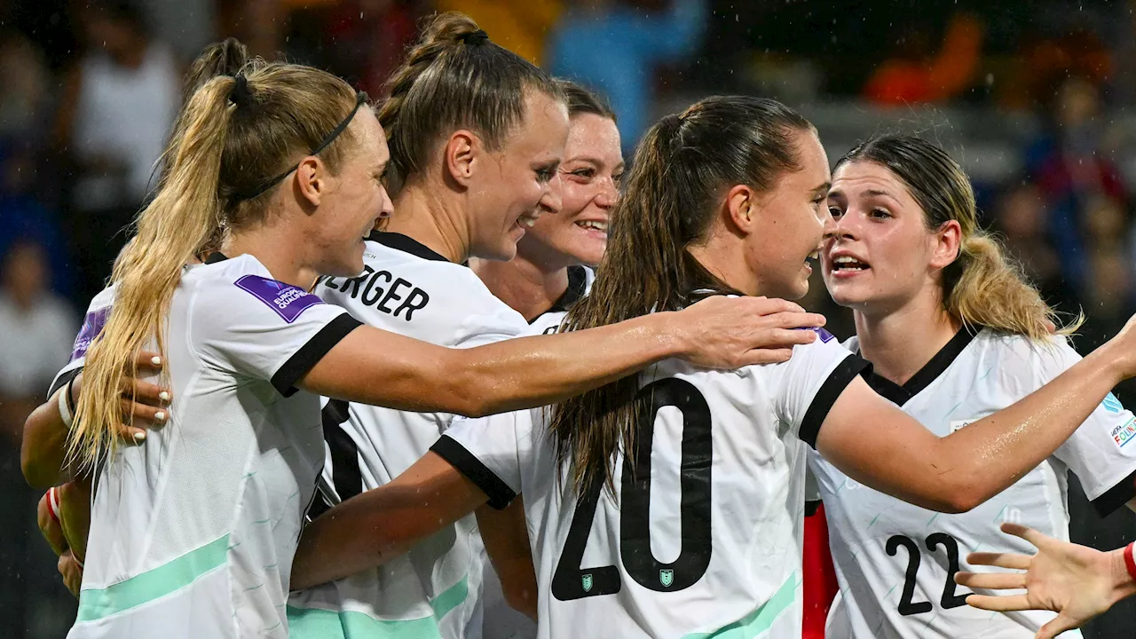  ÖFB-Frauen kommen mit 3:0-Sieg der EM näher