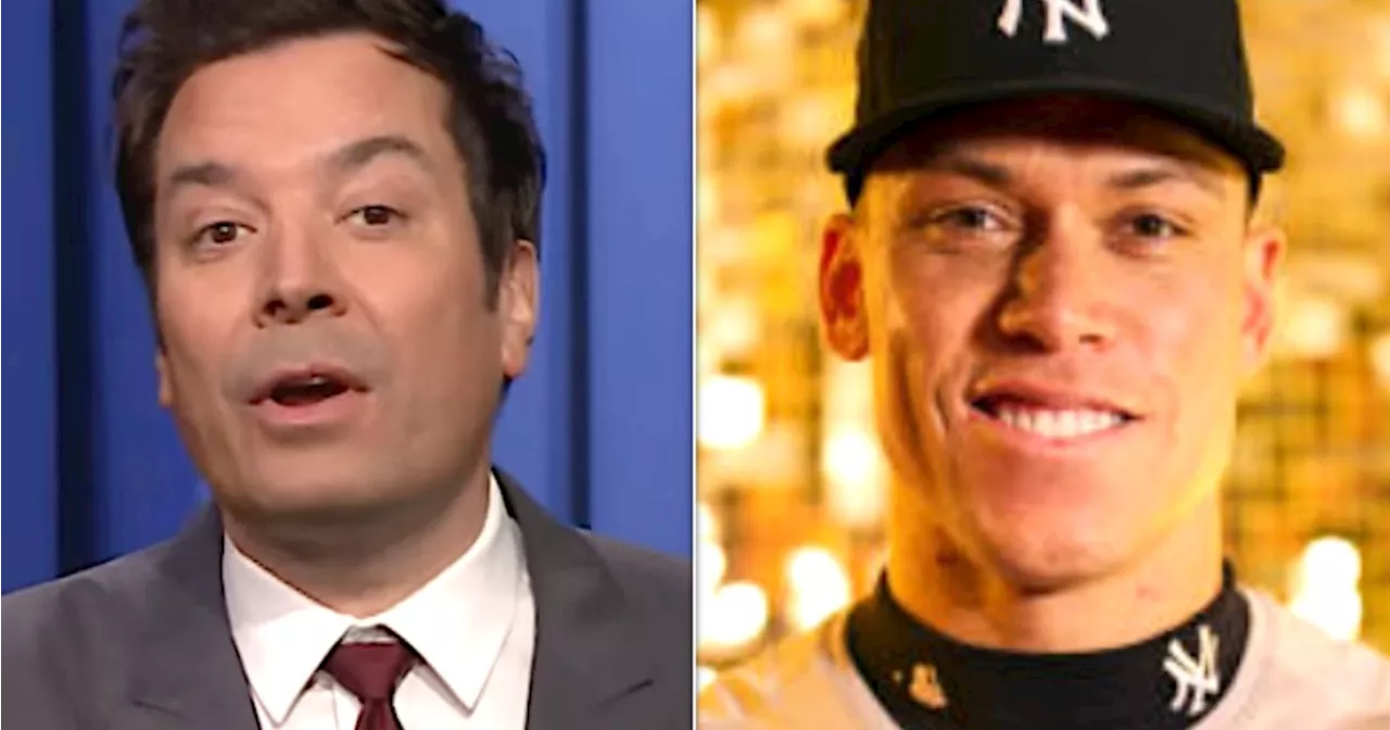 Jimmy Fallon Works Aaron Judge Into A Political Burn For World Series