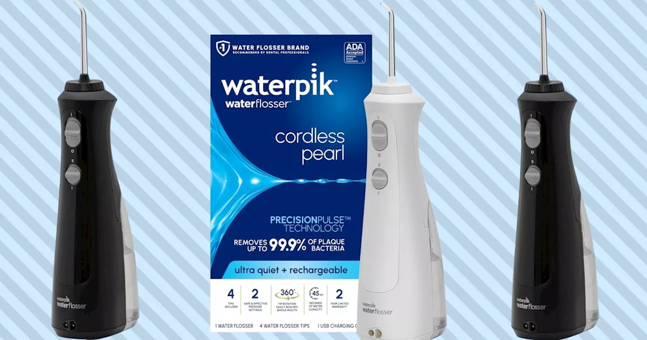 Waterpik's Extremely Portable Water Flosser Is 30% Off At Amazon Right Now