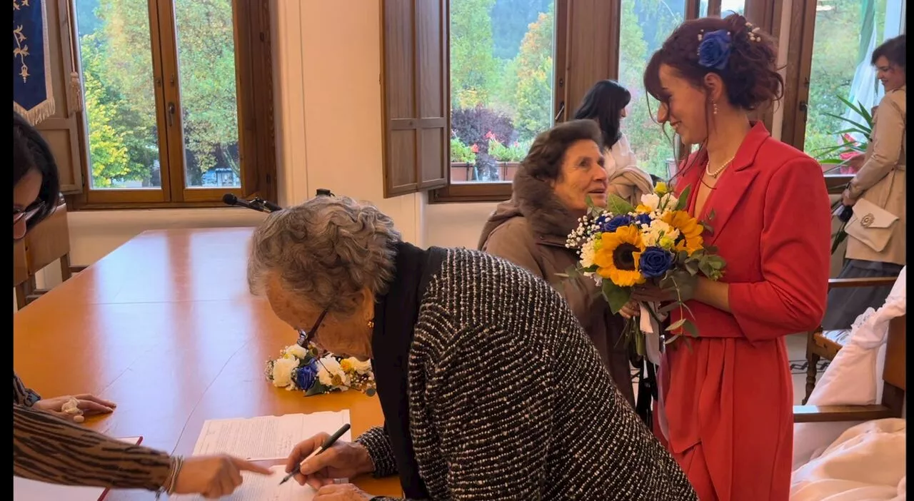 Le nonne testimoni di nozze, la sorpresa in Abruzzo: la scelta di Federica e Danilo