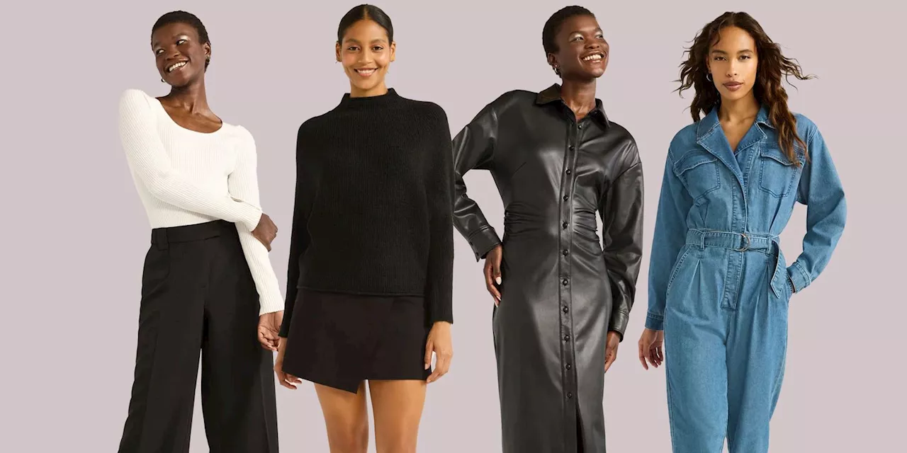 I’m Stocking Up on Leather Jackets, Chunky Sweaters, and More Elevated Basics From $13