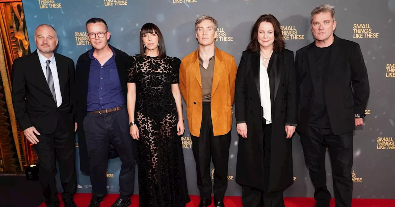 Cillian Murphy debuts striking new look at Small Things Like These UK premiere