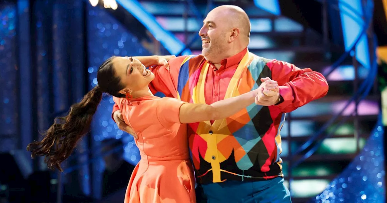 Wynne Jones 'vulgar' joke made behind-the-scenes on BBC Strictly is leaked