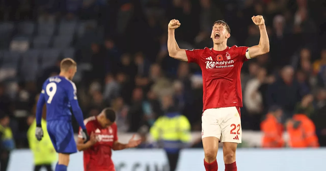 Chris Wood double hands high-flying Nottingham Forest win over Leicester