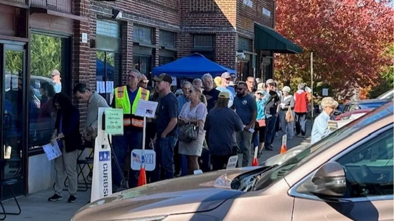 North Carolina sees record early voter turnout with two million ballots