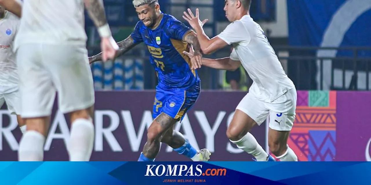 Persib Berjuang dengan 10 Pemain, Syukuri Poin Pertama di AFC Champions League 2