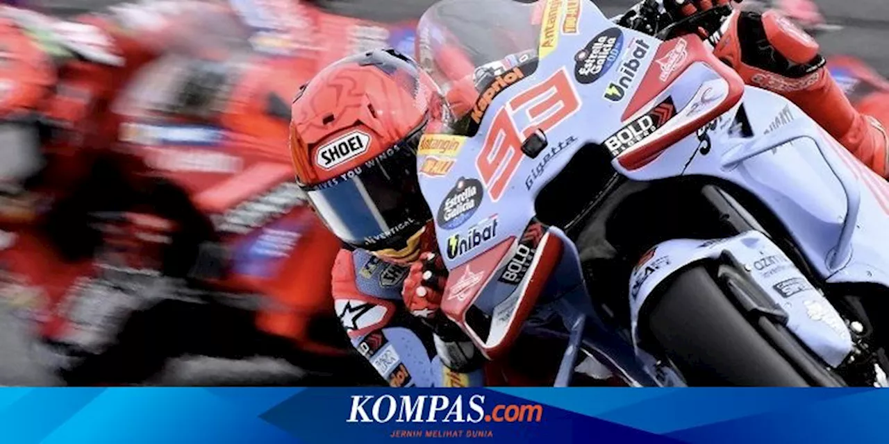 Hasil FP1 MotoGP Thailand 2024: Bezzecchi Tercepat, Marquez 5 Besar