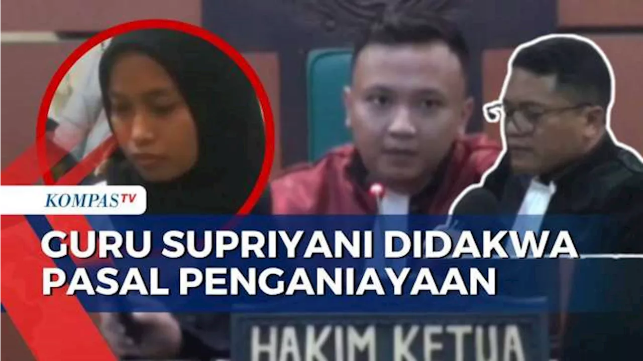 Jaksa Dakwa Guru Supriyani dengan Pasal Penganiayaan, Kuasa Hukum: Kami Ajukan Eksepsi