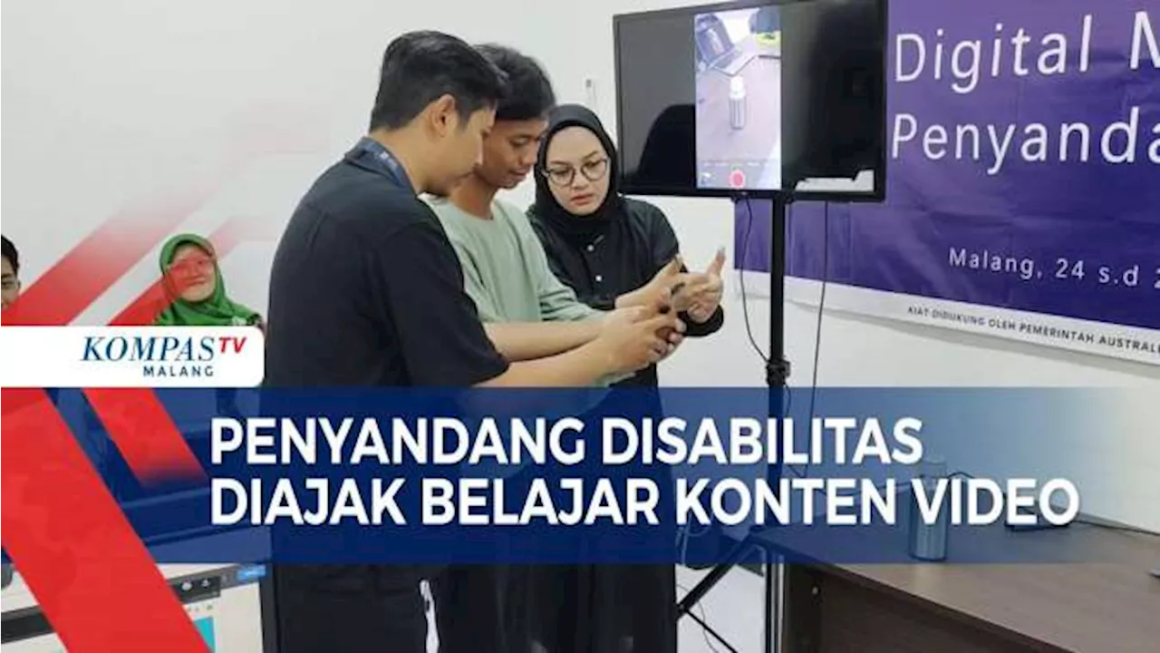 Pelatihan Pembuatan Konten Video Bagi Penyandang Disabilitas