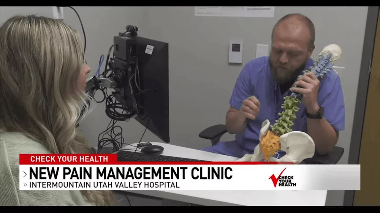 Check Your Health- Pain Management Clinic Opens at Intermountain Utah Valley Hospital