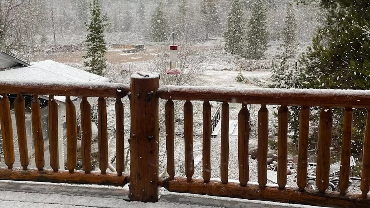 Cold storm to sweep through Utah bringing rain, snow ahead of Halloween