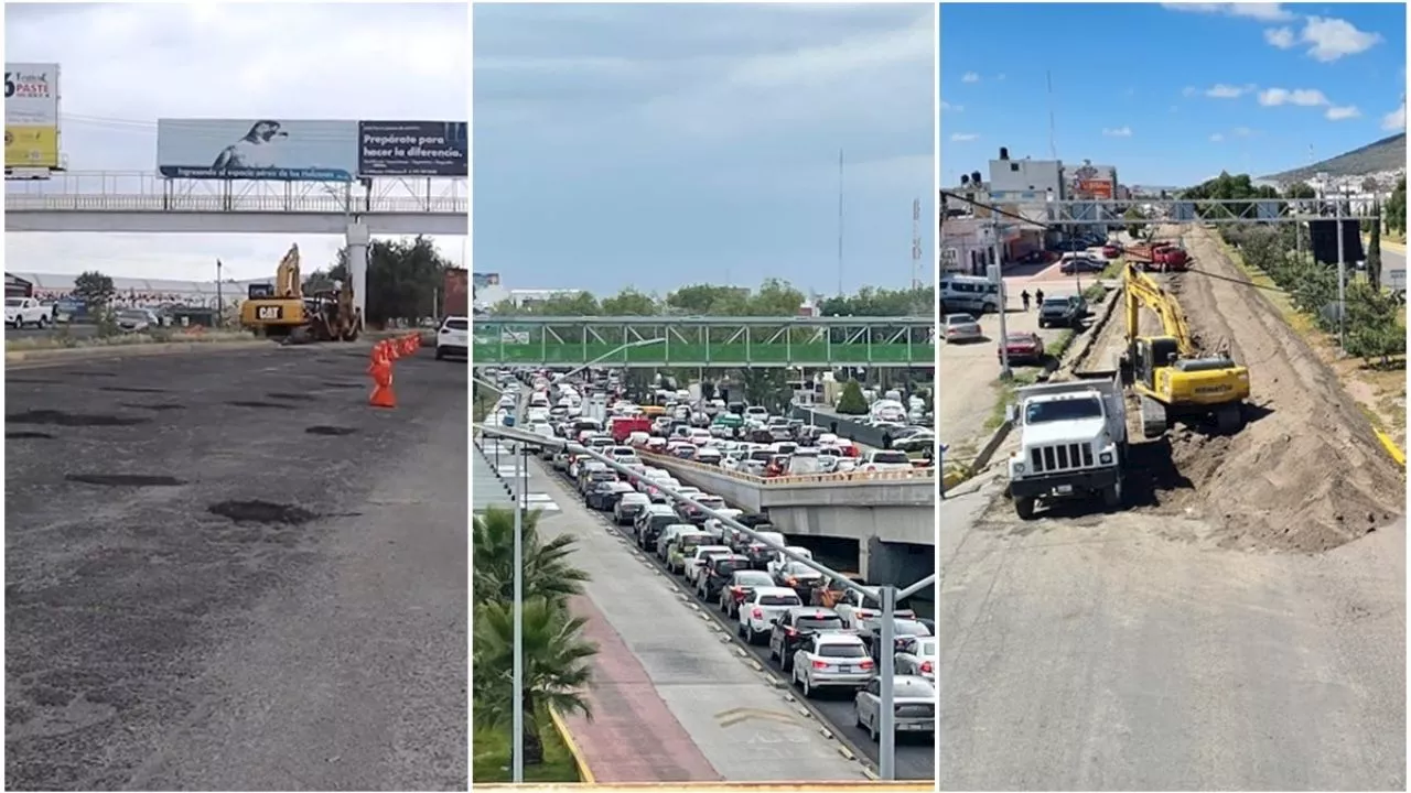 Pachuca: esta es la razón del constante tráfico en varios bulevares; aquí todos los afectados