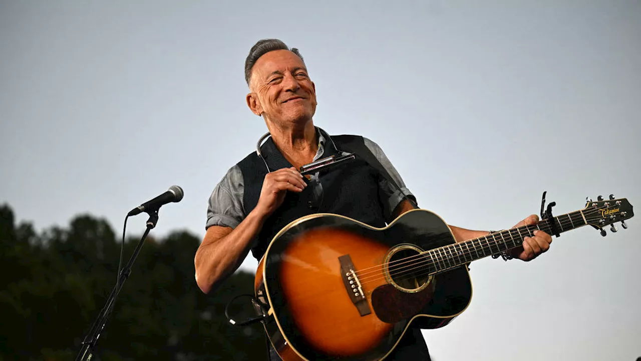 Bruce Springsteen warns Trump would be an 'American tyrant' as he throws support behind Kamala Harris