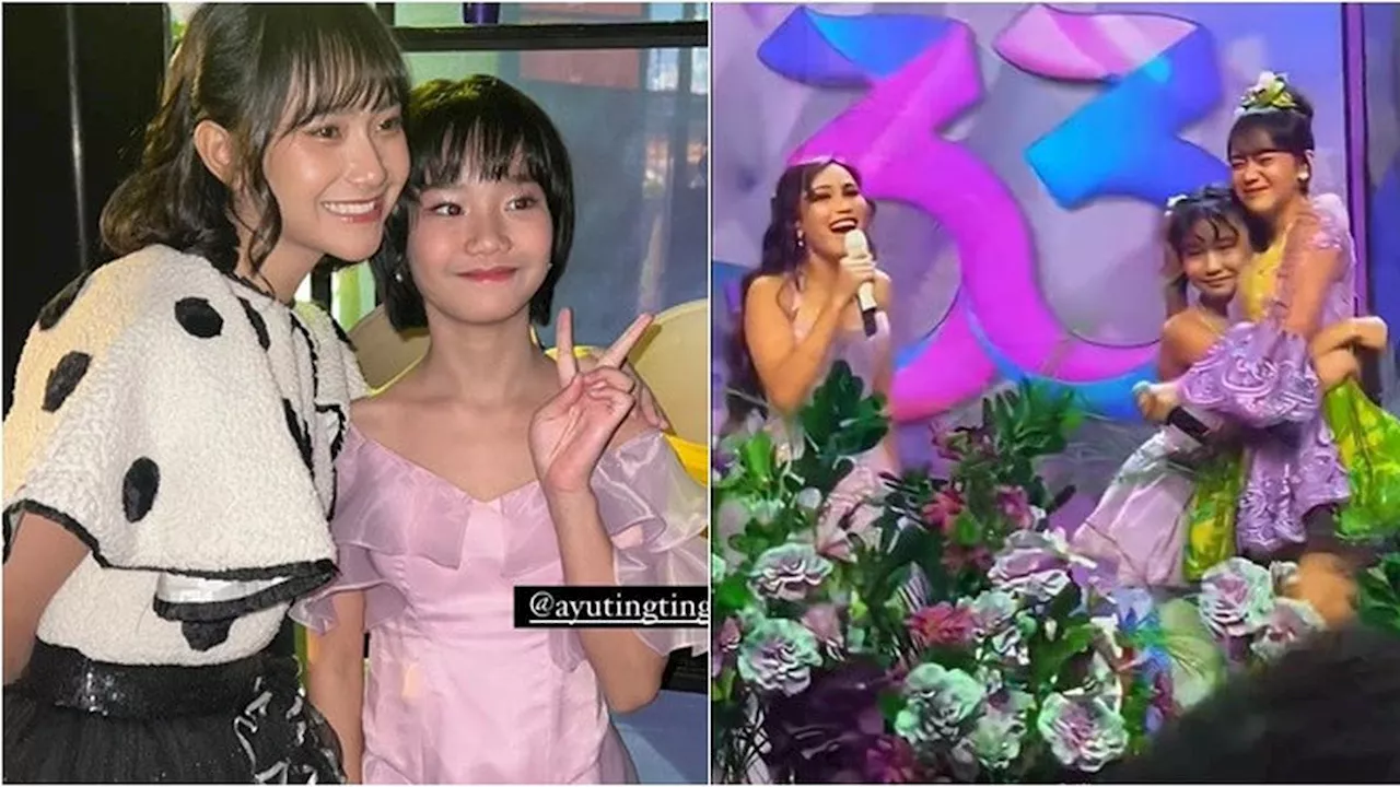 6 Potret Kemiripan Bilqis Anak Ayu Ting Ting dan Freya JKT48, Sama-Sama Imut