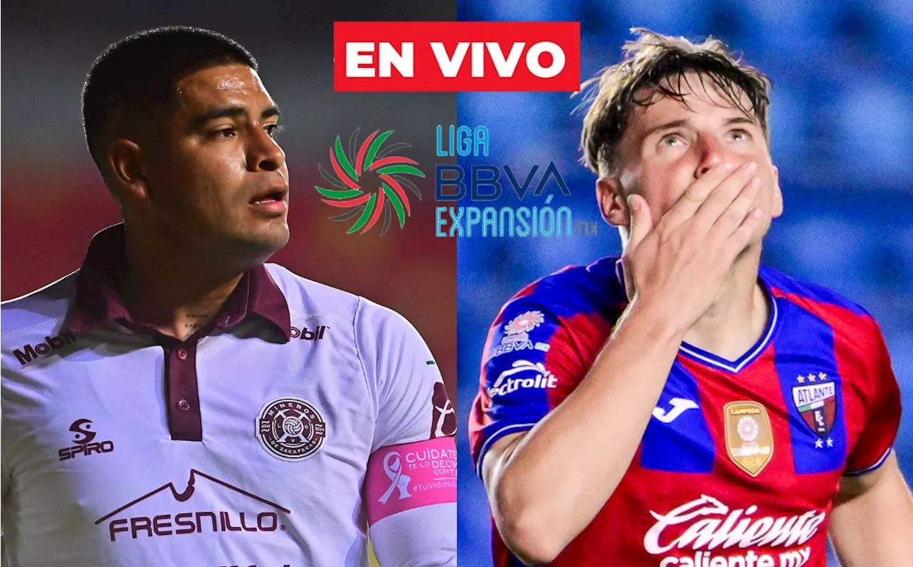 Mineros vs. Atlante: Horario y dónde VER Jornada 14 en la Liga de Expansión 2024