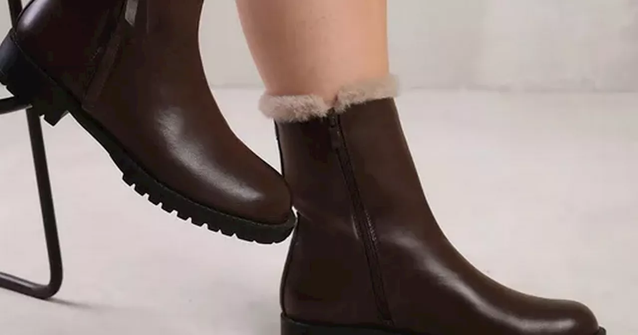 Debenhams cuts price of cosy fur winter boots from £100 to £30 in 76% off deal