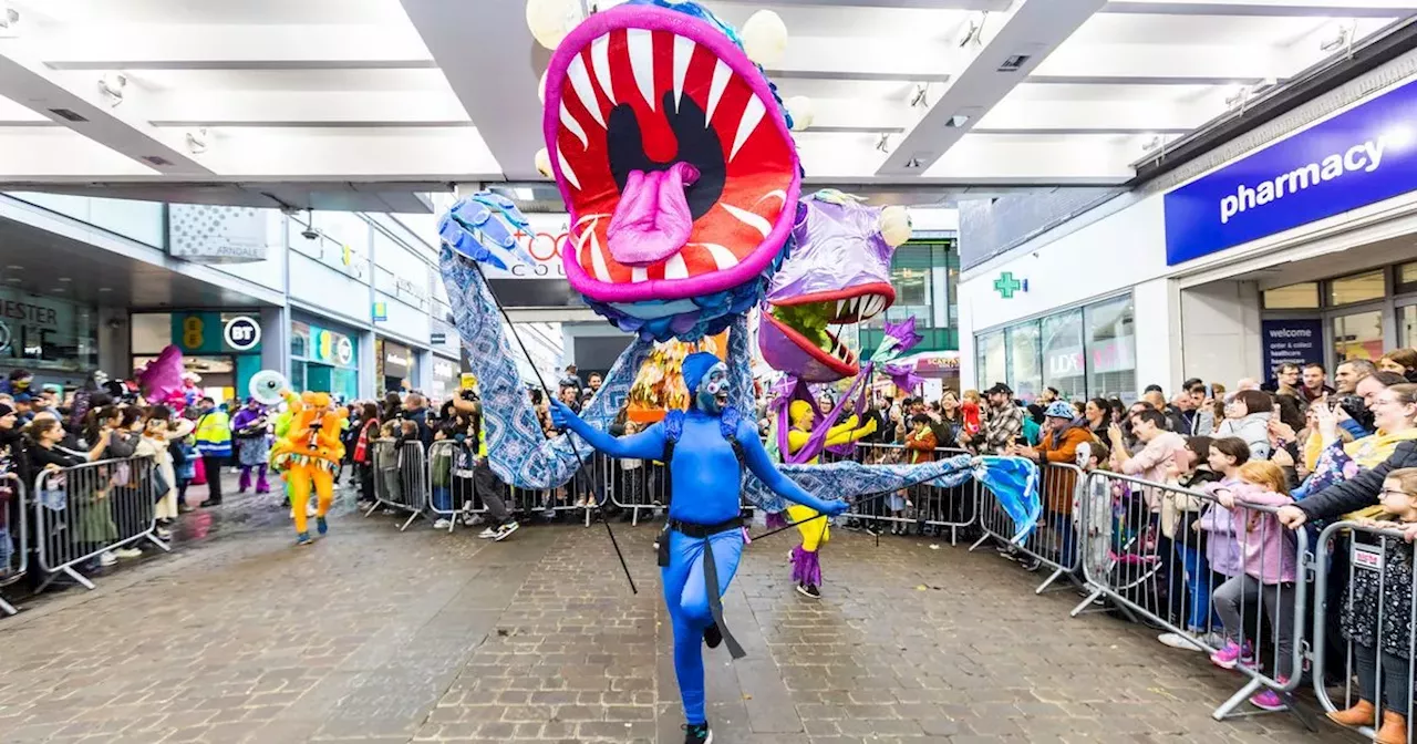 Manchester's inflatable monsters, puppet parade and family festival returns