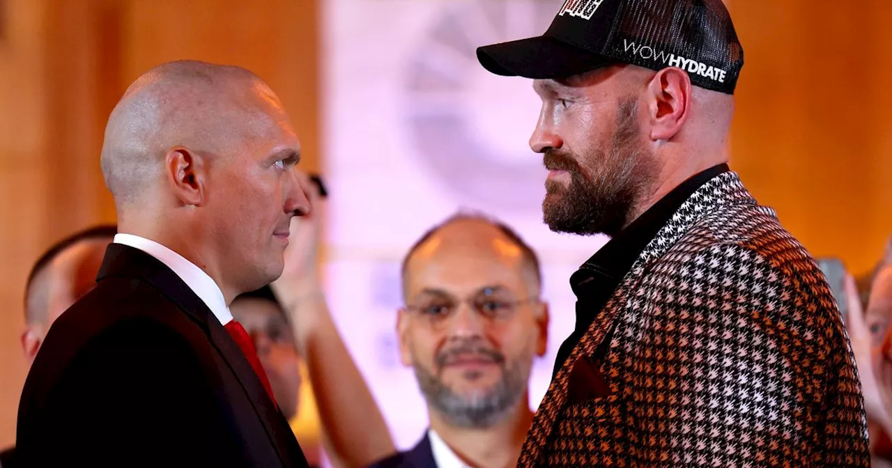 Tyson Fury's dad receives new demand ahead of Oleksandr Usyk rematch