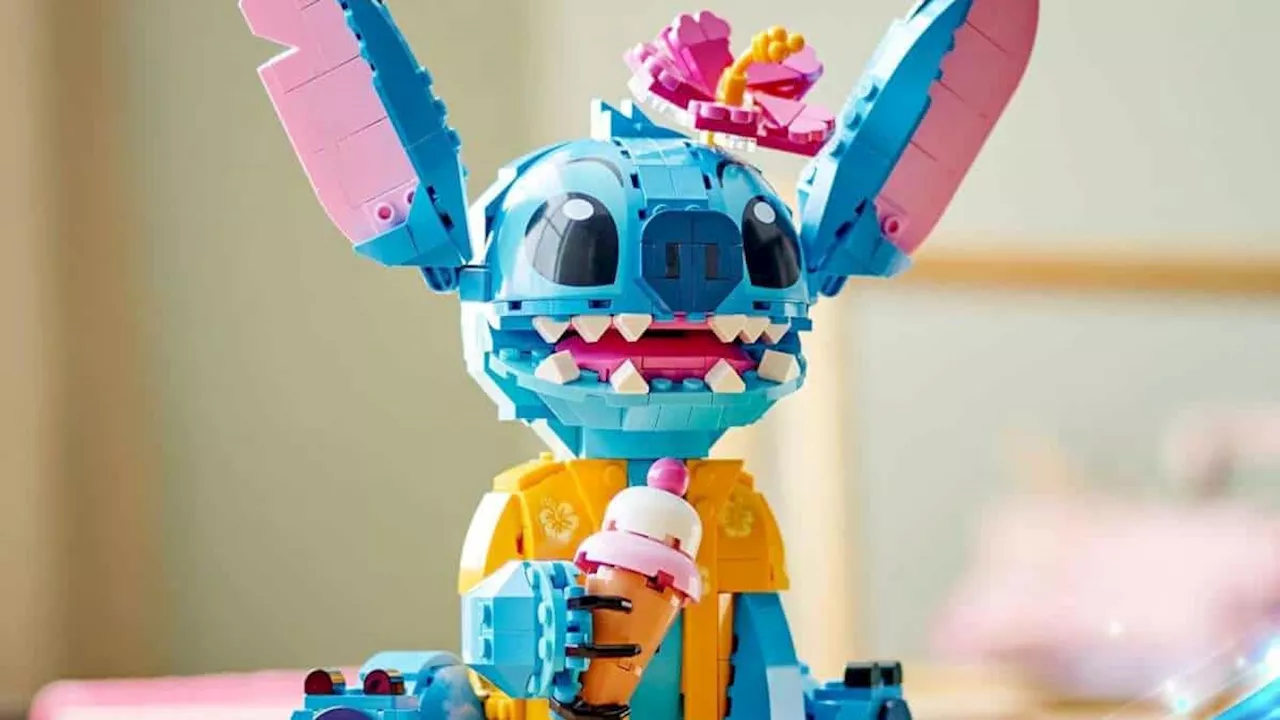 Este es el increíble Lego de Stitch gigante con un súper descuento disponible en Amazon