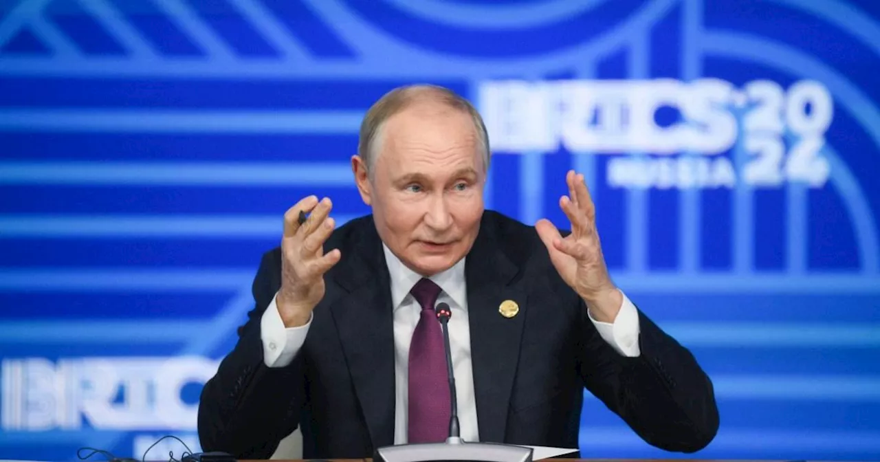 Moment Putin is left absolutely seething at BBC reporter over question about Ukraine