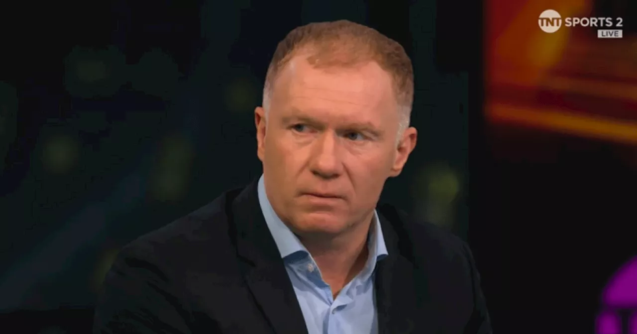 Paul Scholes slams Man Utd star who keeps making the same mistake