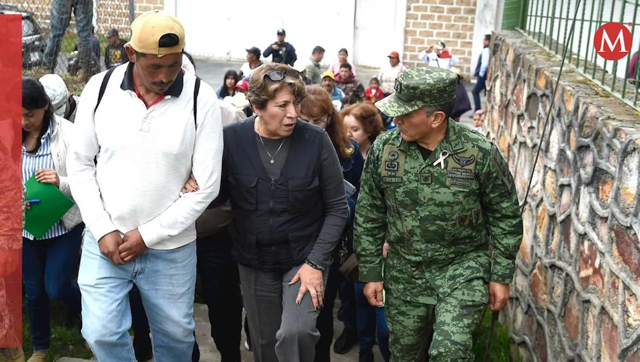 Delfina Gómez vuelve a Texcaltitlán para revisar acuerdos con familias de la zona