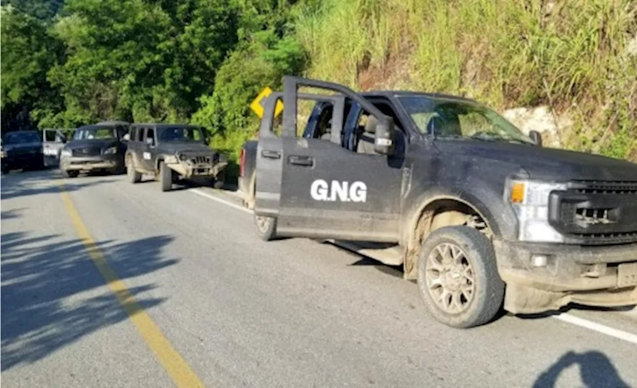 Enfrentamiento entre grupos delictivos y Guardia Nacional deja 16 muertos en Tecpan de Galeana