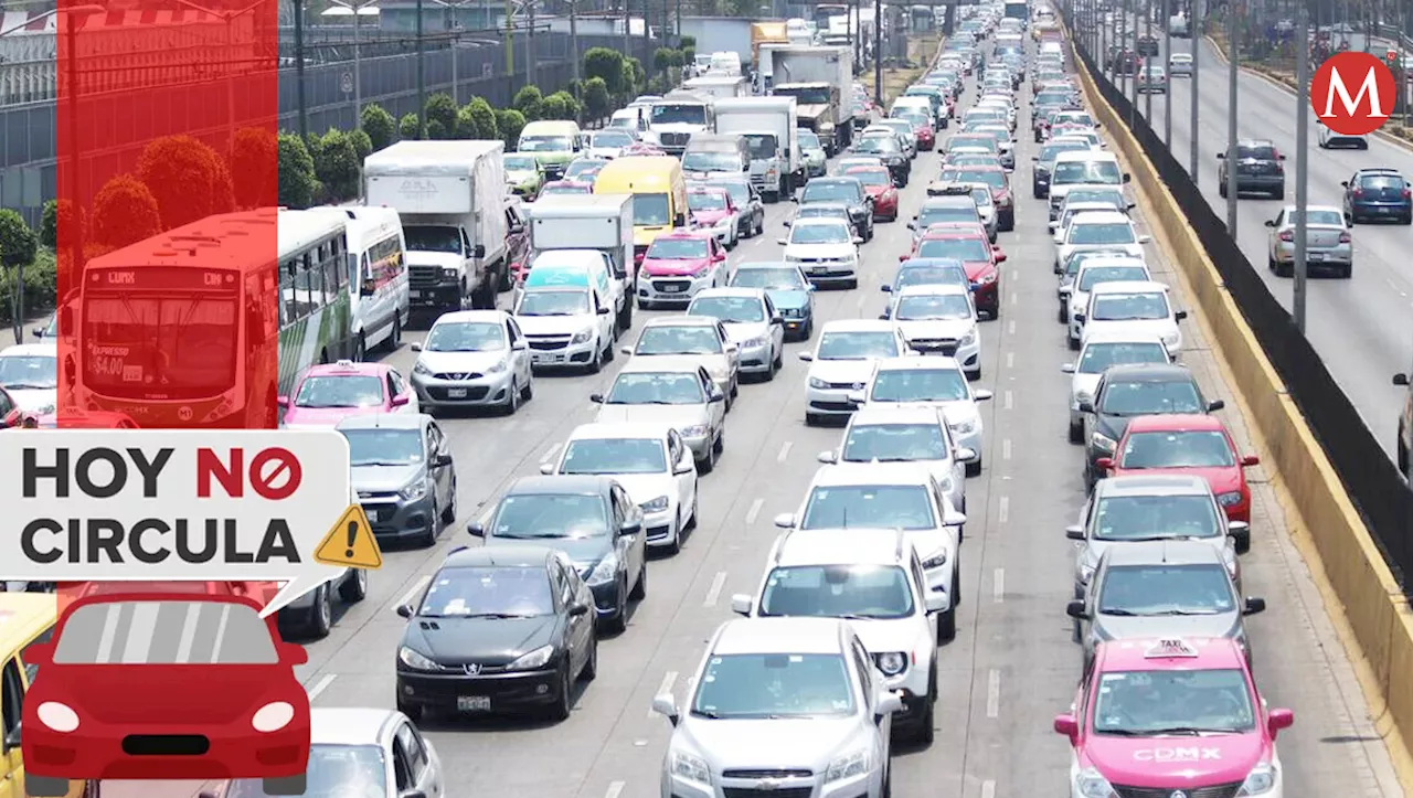 Hoy no circula sábado 26 de octubre en CdMx y Edomex: qué autos descansan