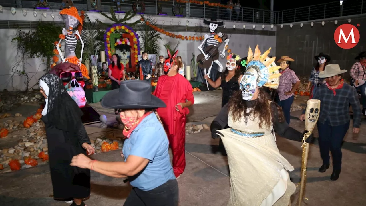 Inauguran Altar Monumental de Día de Muertos en el Metro Tampico