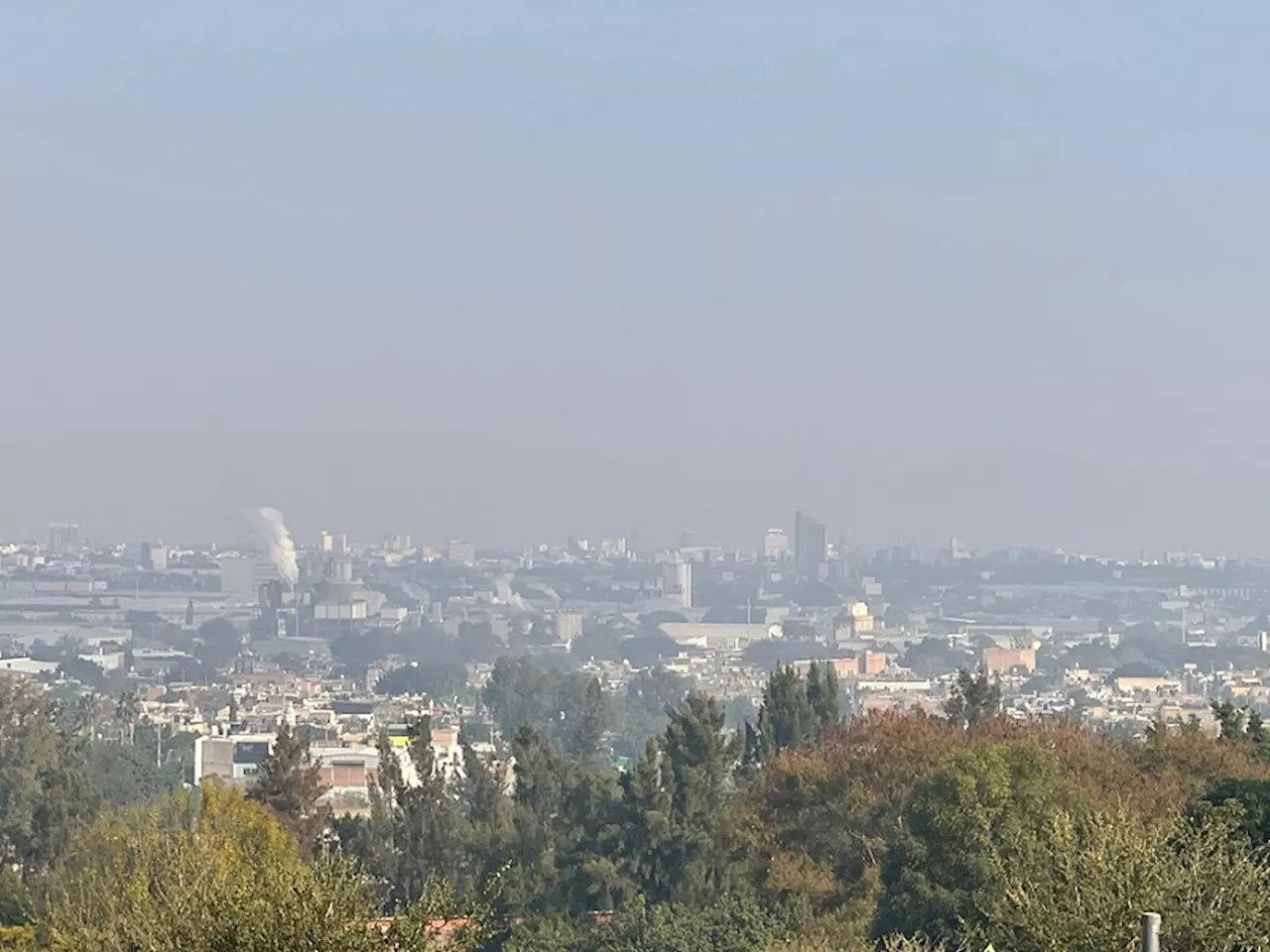 Área Metropolitana de Guadalajara registra promedio anual de 150 días con exceso de contaminación atmosférica