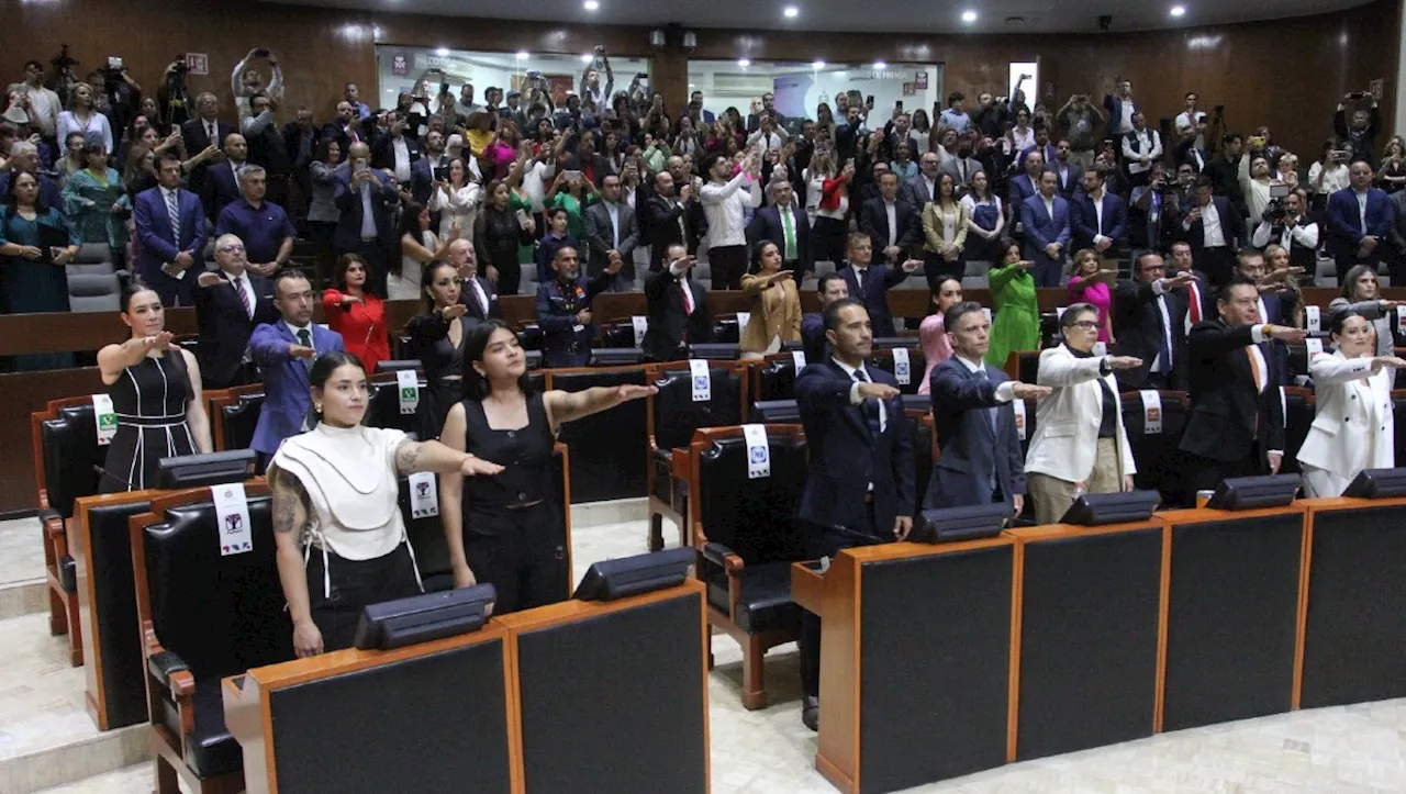 Rinden protesta nuevos legisladores del Congreso de Jalisco