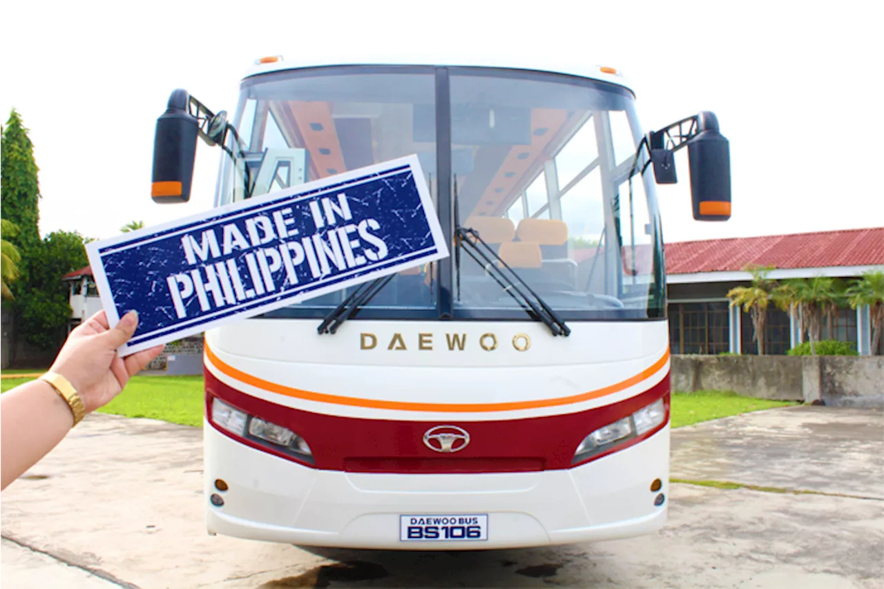 PIMS 2024: Daewoo Bus takes centerstage along with other Pinoy-made vehicles