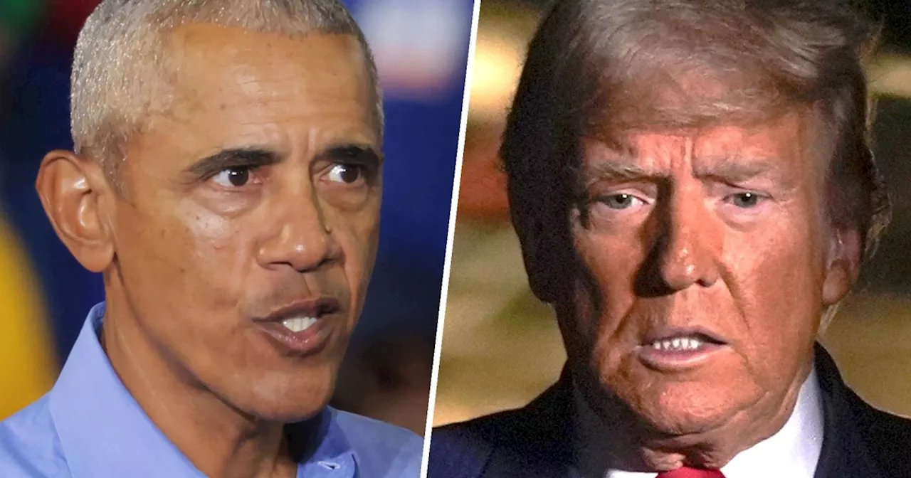 Barack Obama shreds Donald Trump for trying to take credit for Obama-era accomplishments