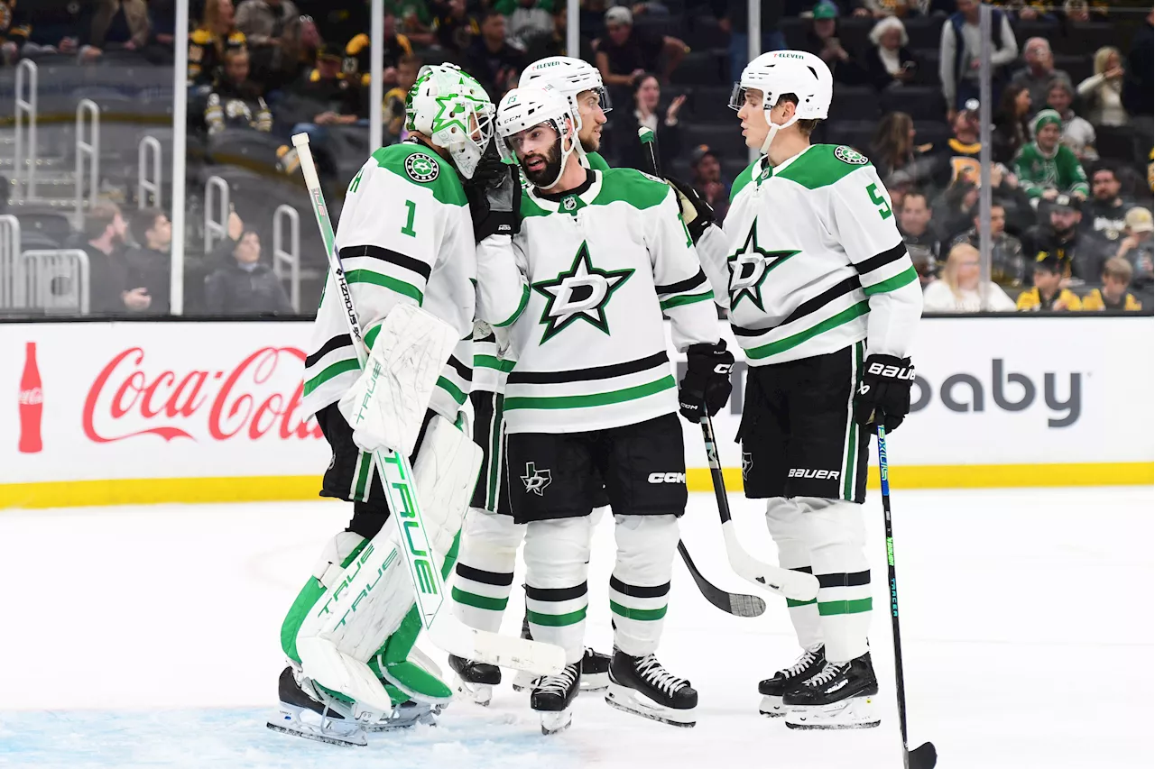 Seguin and Duchene have a goal and 2 assists each and Stars down Bruins 5-2