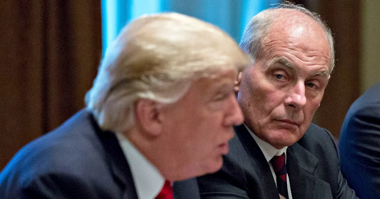 13 former Trump administration officials sign open letter backing up John Kelly's criticism of Trump